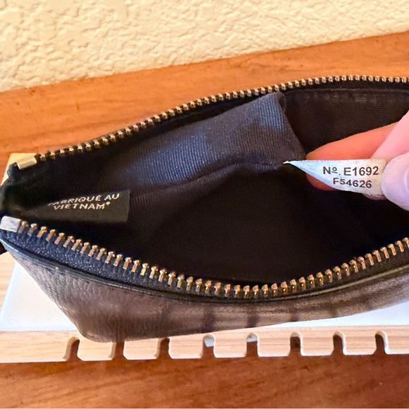 Coach Black Leather Wristlet - Picture 9 of 13